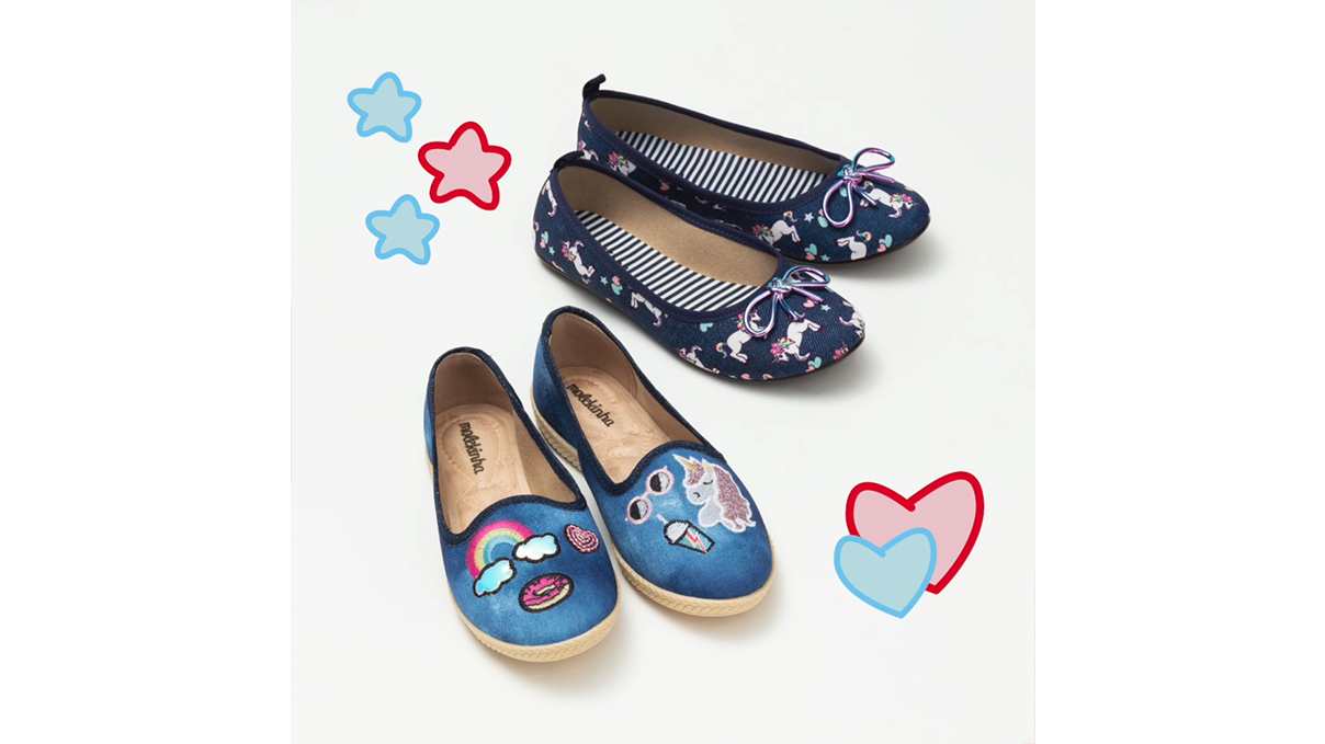 Mini fashionistas, tudo para arrasar! As pequenas vão se divertir ainda mais com as sapatilhas #GiovannaCalçados! A partir de R$ 39,99. 